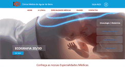 Desktop Screenshot of clinicaaguiardabeira.com